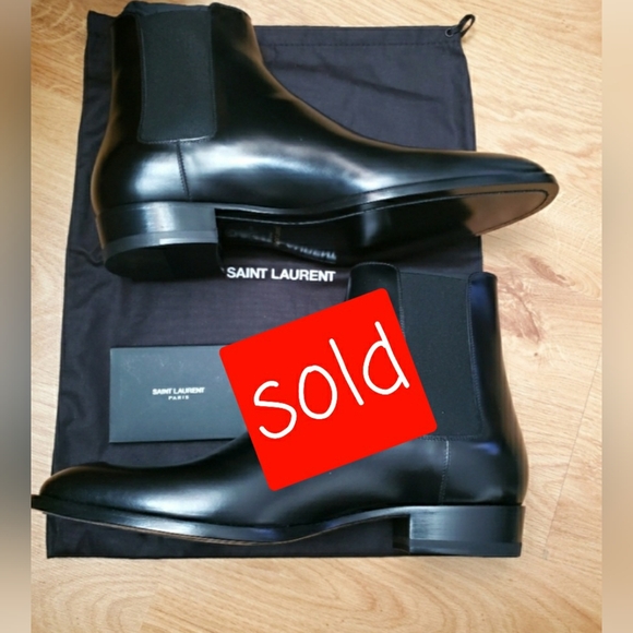Saint Laurent Other - Saint Laurent Mens Wyatt 30 Chelsea Boots size 42 1/2 NEW